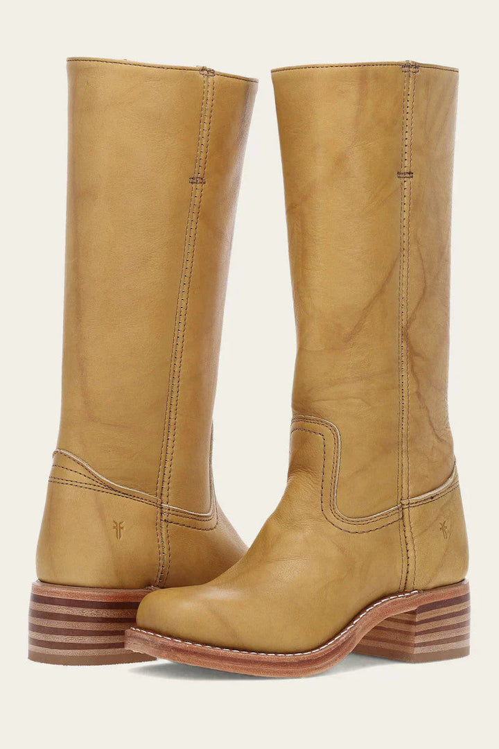 Melanie | Planted Mid Calf Block Heel Boots for Women