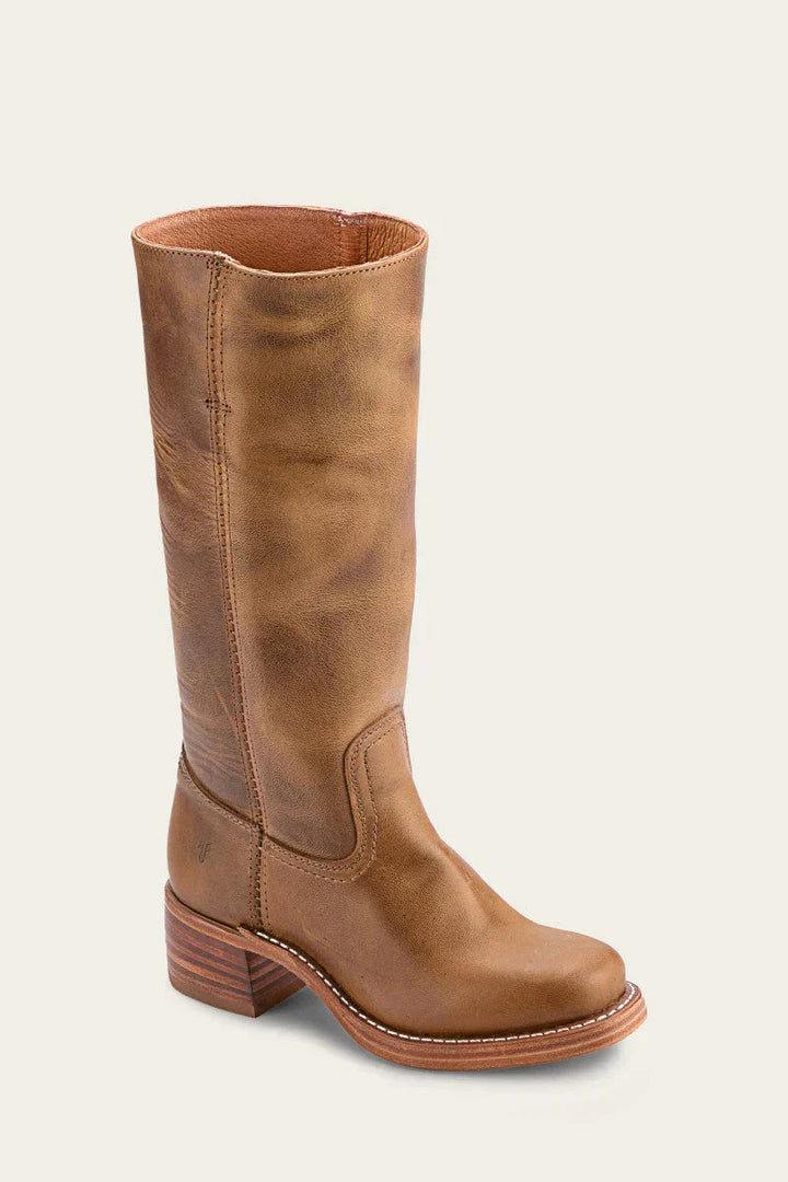 Melanie | Planted Mid Calf Block Heel Boots for Women