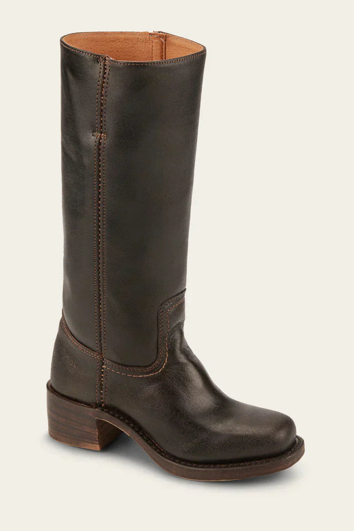 Melanie | Planted Mid Calf Block Heel Boots for Women