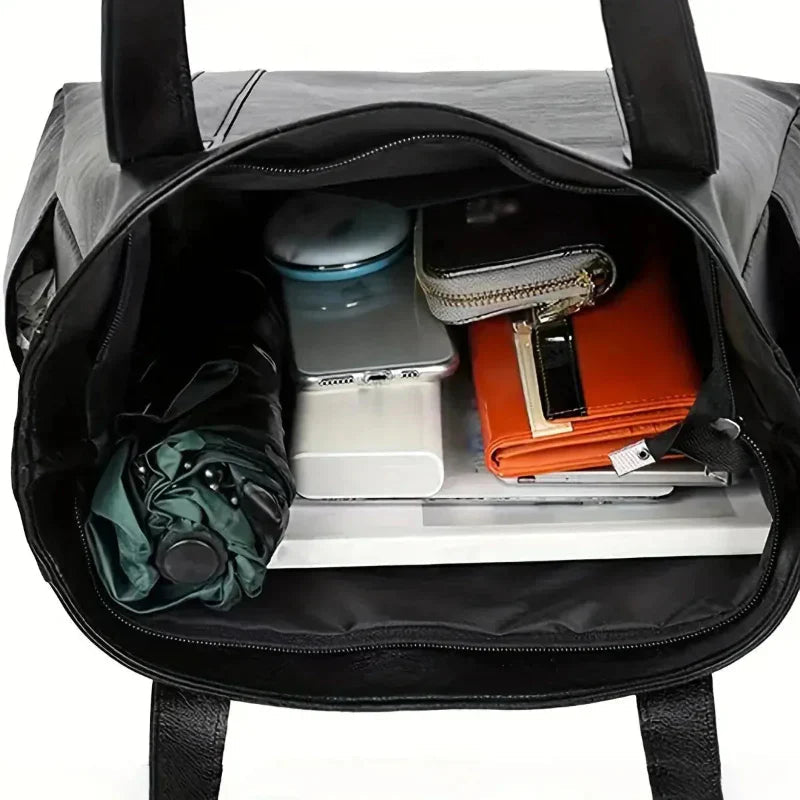 Tessa | Utility Side Pocket Tote Bag for Women