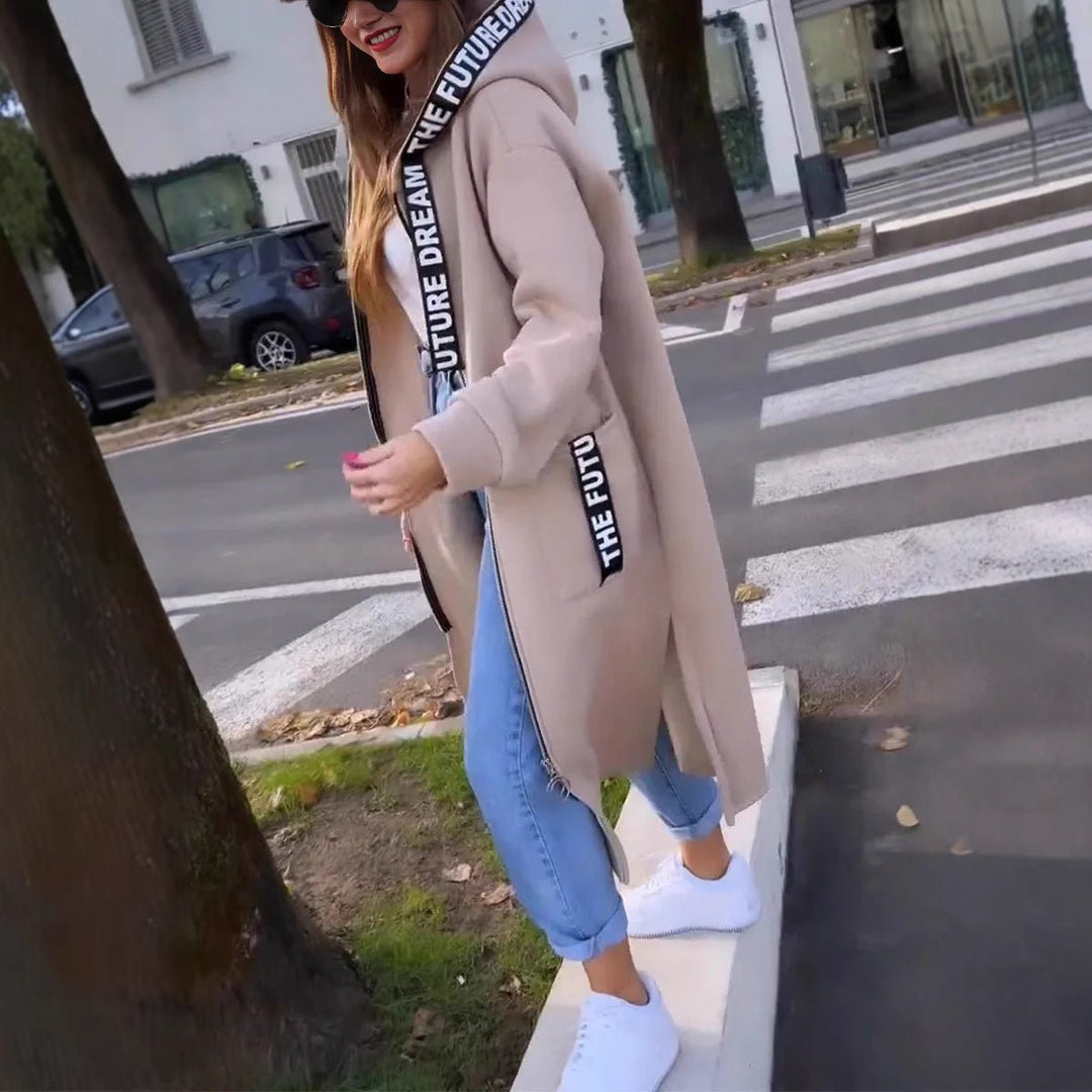 Adaline | Enveloping Oversized Longline Hoodie for Women