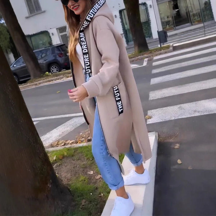 Adaline | Enveloping Oversized Longline Hoodie for Women