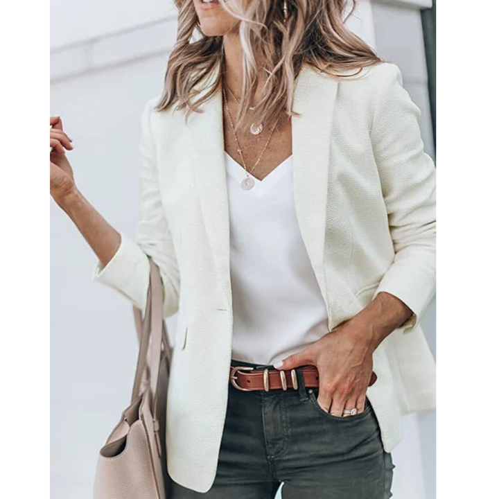 Sylvie | Precise Open Front Tailored Blazer for Women
