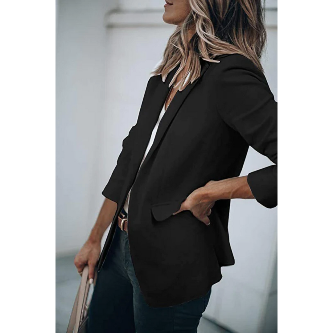 Sylvie | Precise Open Front Tailored Blazer for Women