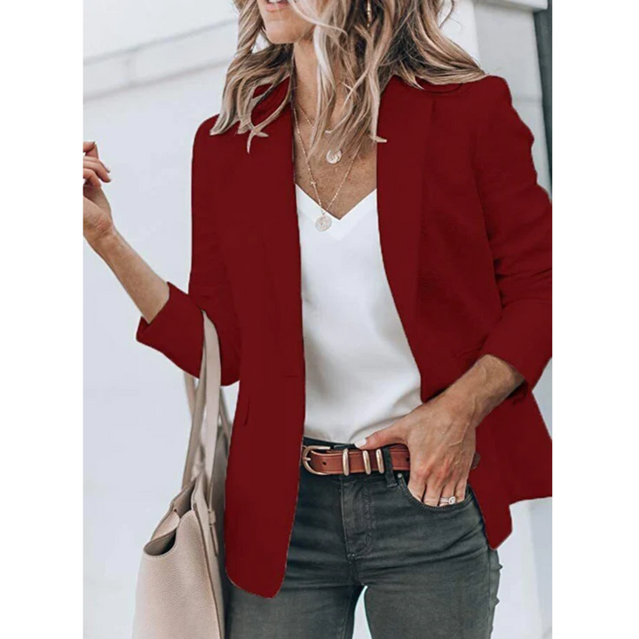 Sylvie | Precise Open Front Tailored Blazer for Women