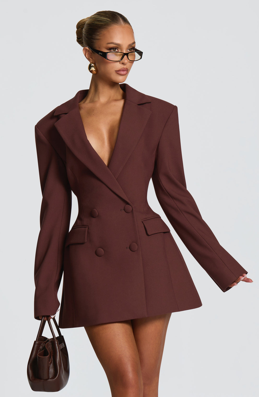 Gwenola | Structured Blazer Mini Dress for Women