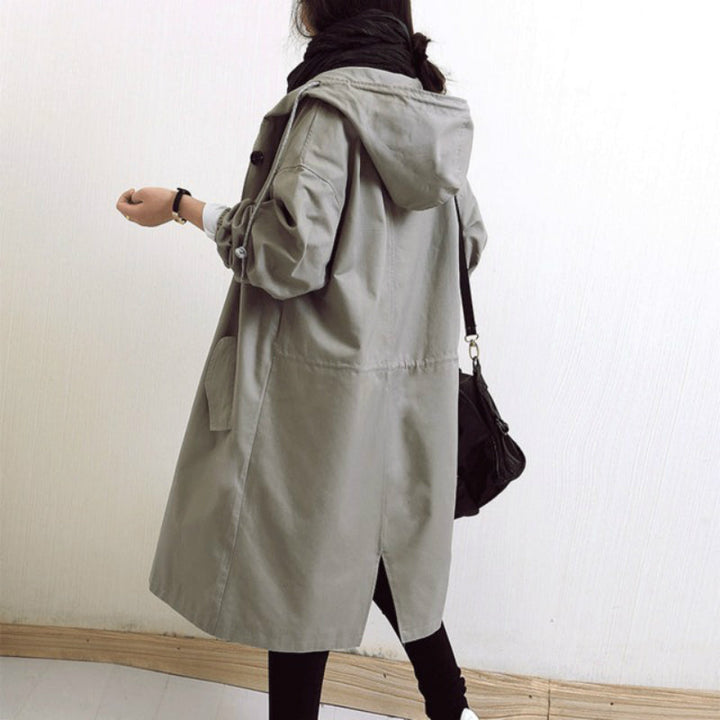 Women's Hooded Trench Coat