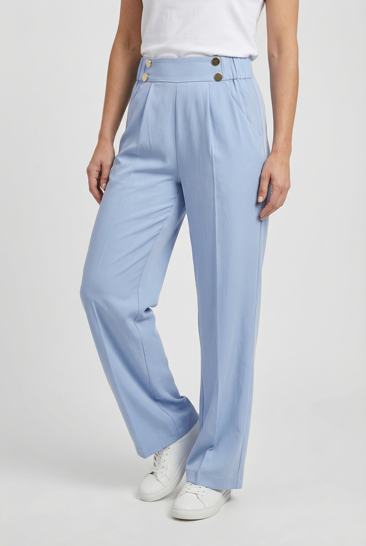Honora | Level Straight Leg Wide Trousers for Women