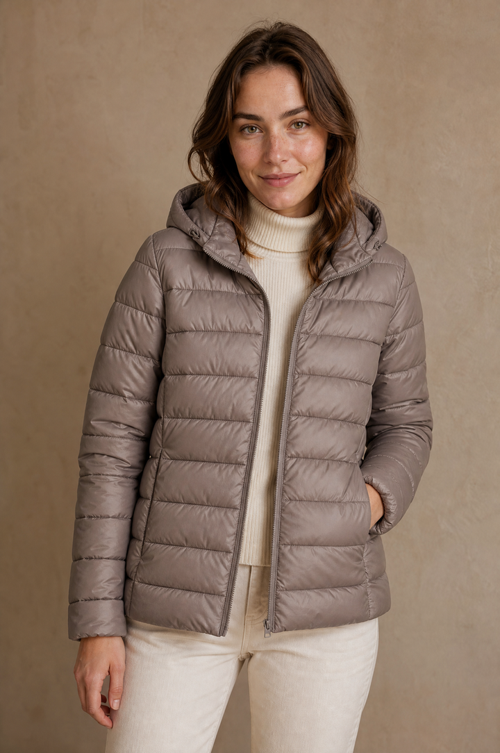 Amelia | Cosy Hooded Puffer Jacket for Women