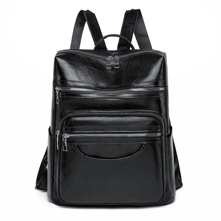 Armance | Grained Leather Backpack for Women