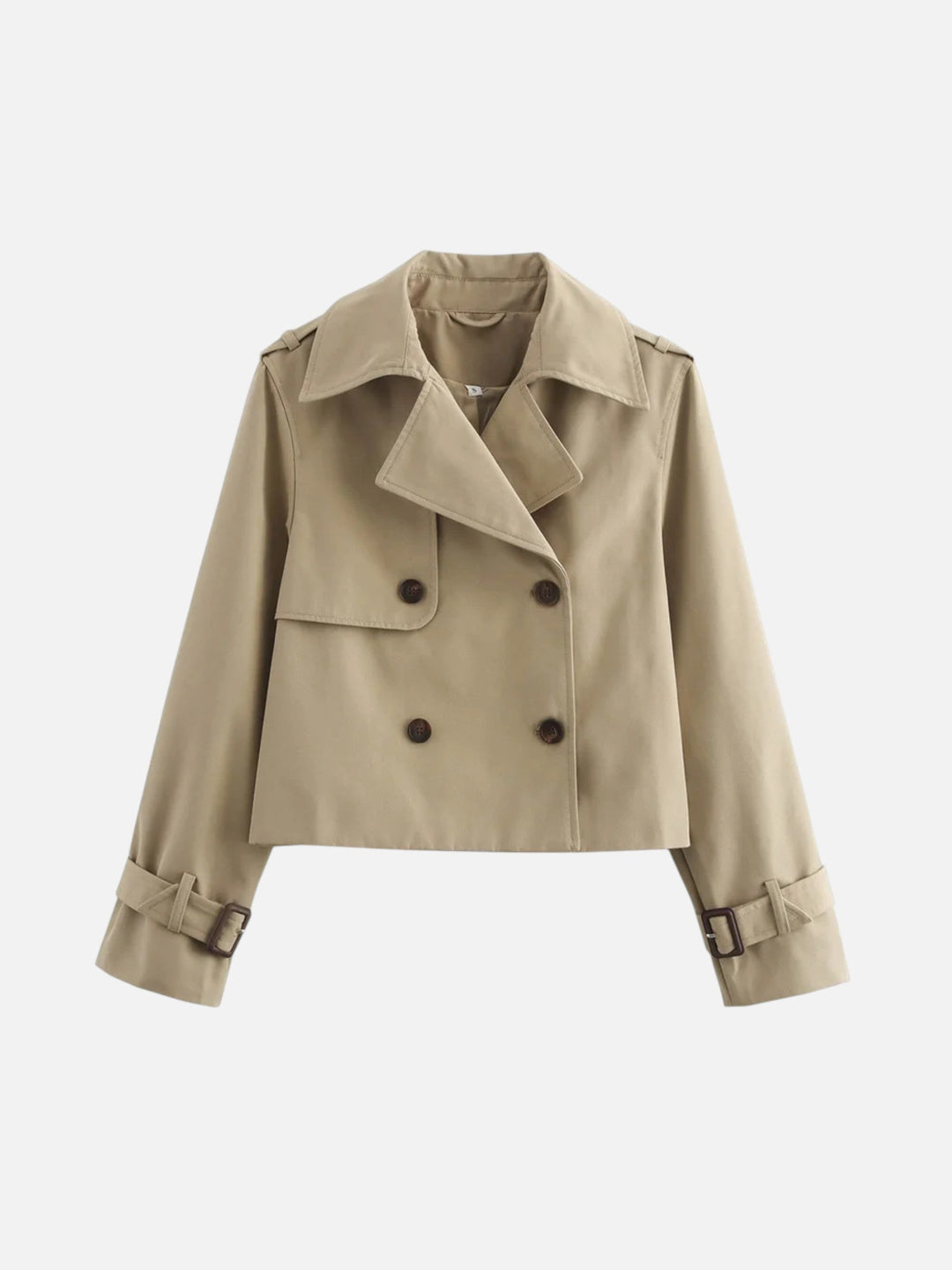 Women's Cropped Trench Coat