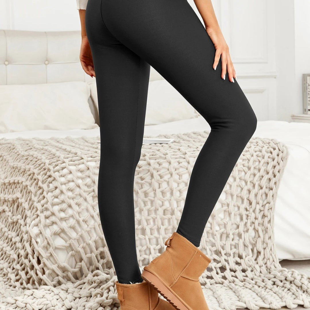 Adelise — Warm Fleece Lined Leggings (4), Rosewood Virginia