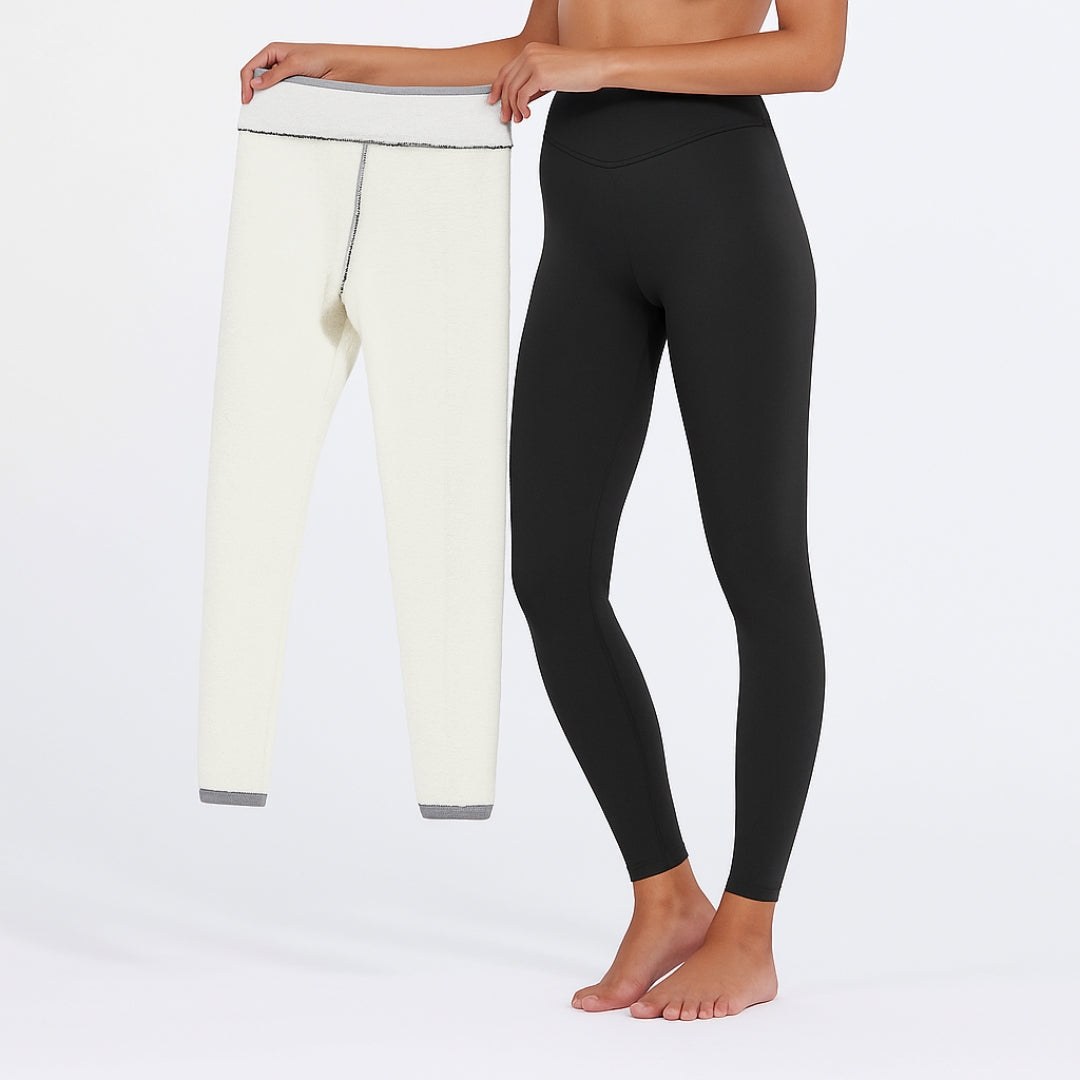 Adelise — Warm Fleece Lined Leggings (5), Rosewood Virginia