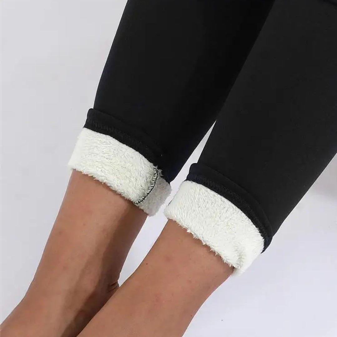 Adelise — Warm Fleece Lined Leggings (12), Rosewood Virginia