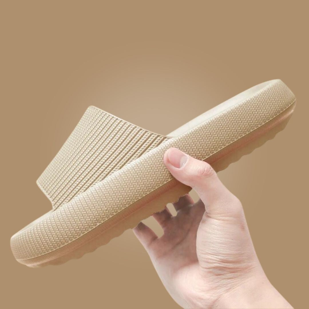 Anais — Comfort Cloud Slippers with Cushioned Sole, Rosewood Virginia
