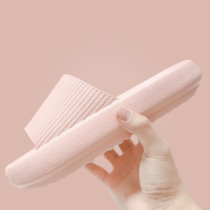 Anais — Comfort Cloud Slippers with Cushioned Sole, Rosewood Virginia