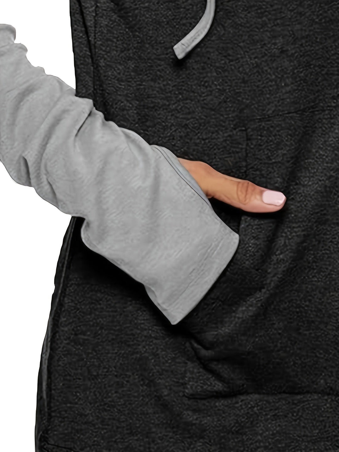 Annabeth — Relaxed Color Block Hoodie (5), Rosewood Virginia