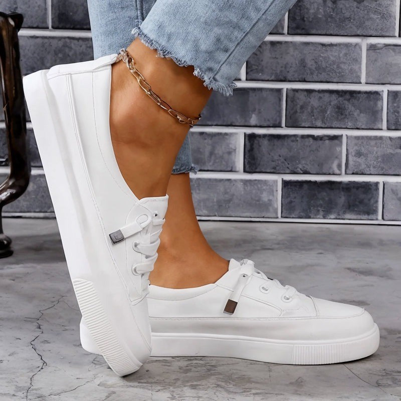 Araminta — Comfortable Lace Up Sneakers (2), Rosewood Virginia