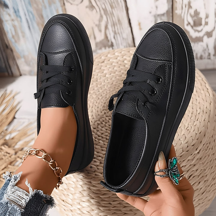Araminta — Comfortable Lace Up Sneakers (3), Rosewood Virginia