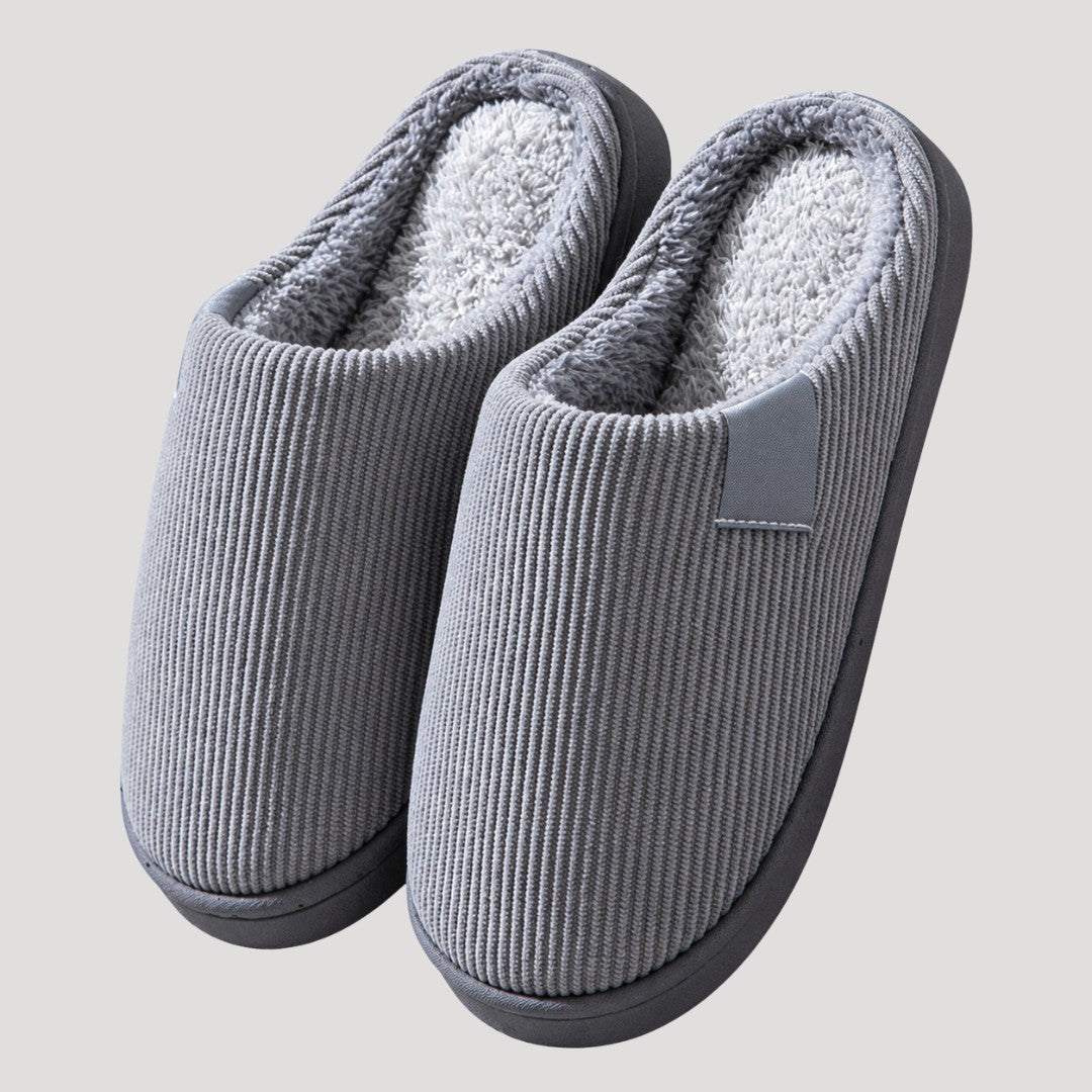 Armelle — Warm House Slippers with Fleece Lining, Rosewood Virginia