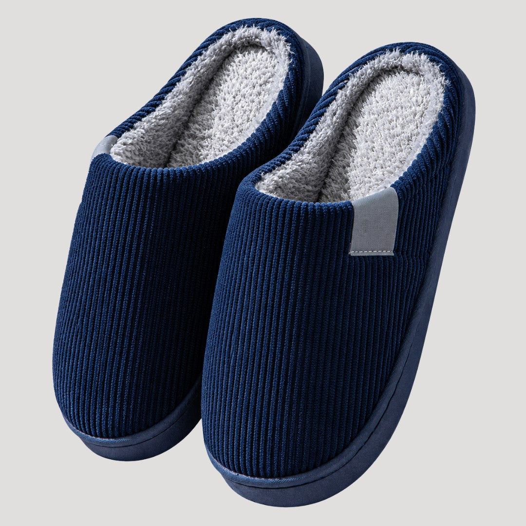 Armelle — Warm House Slippers with Fleece Lining, Rosewood Virginia