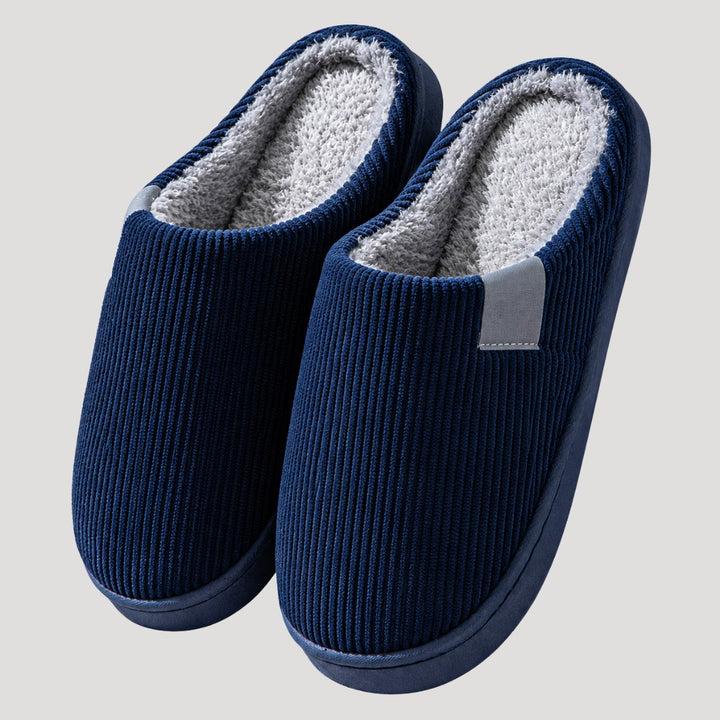 Armelle — Warm House Slippers with Fleece Lining, Rosewood Virginia