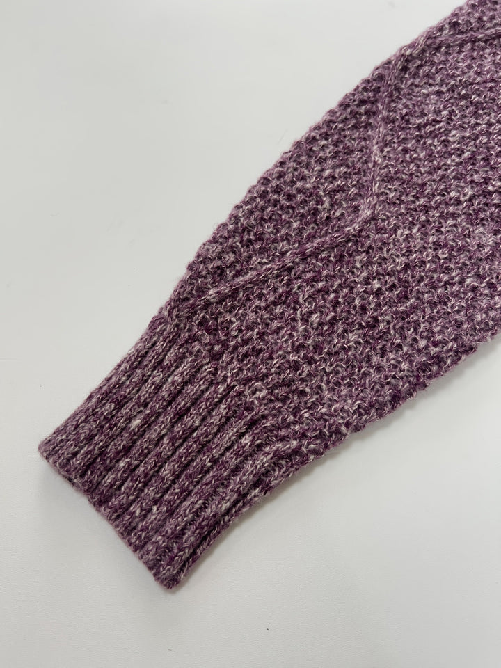 Bettina — Cozy Cable Knit Sweater Dress (6), Rosewood Virginia