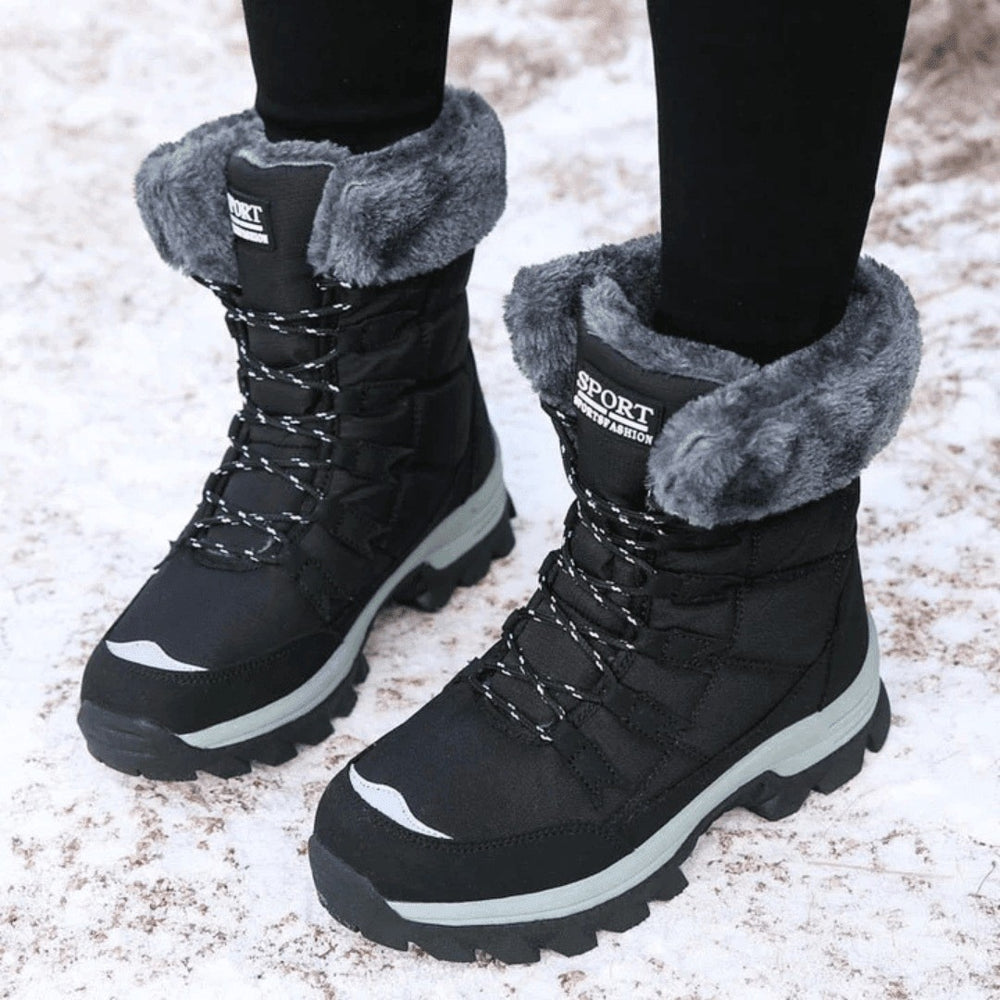 Calliope — Warm Waterproof Winter Boots (2), Rosewood Virginia