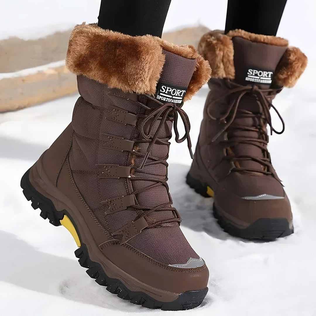 Calliope — Warm Waterproof Winter Boots (3), Rosewood Virginia
