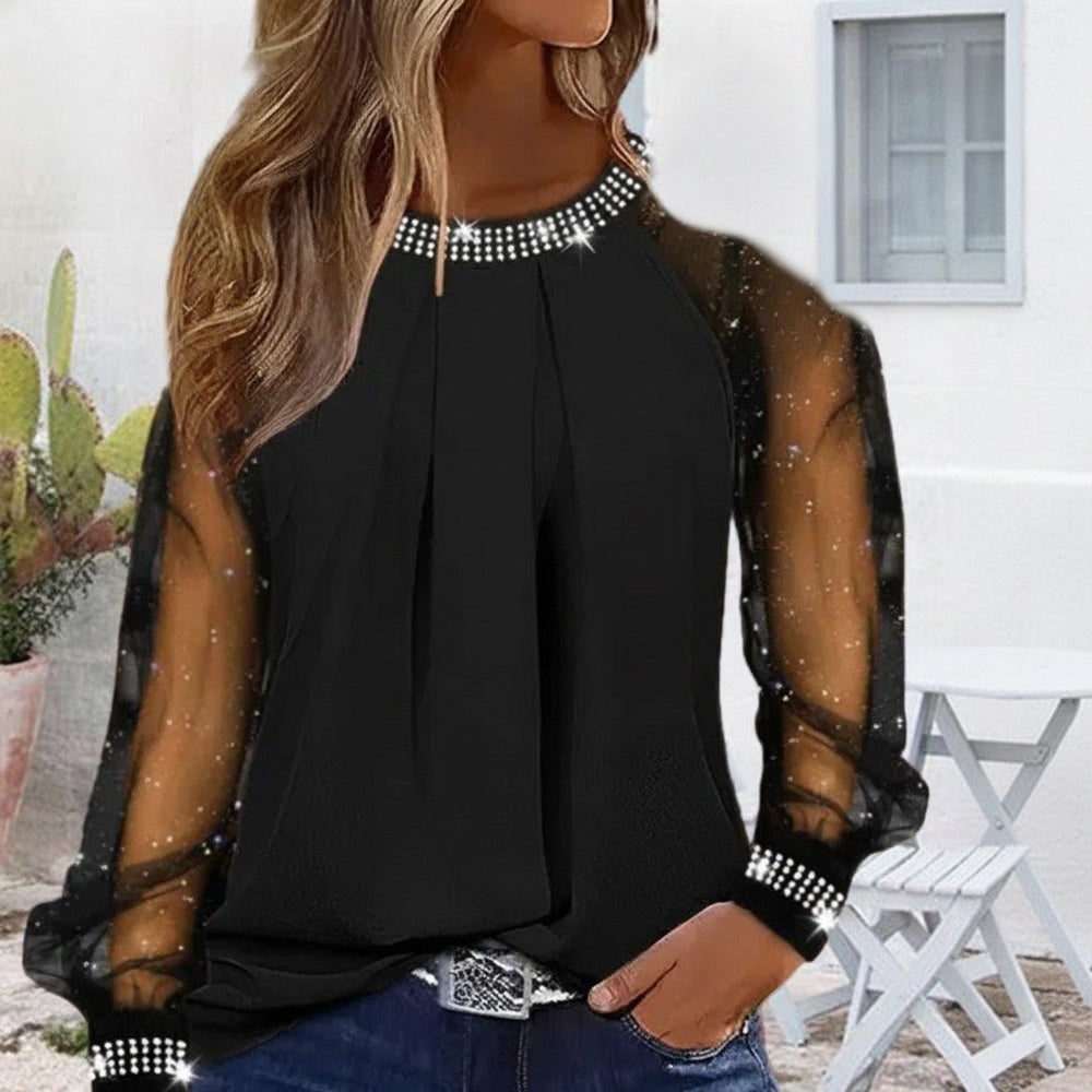 Celia — Sparkly Sequin Top (2), Rosewood Virginia