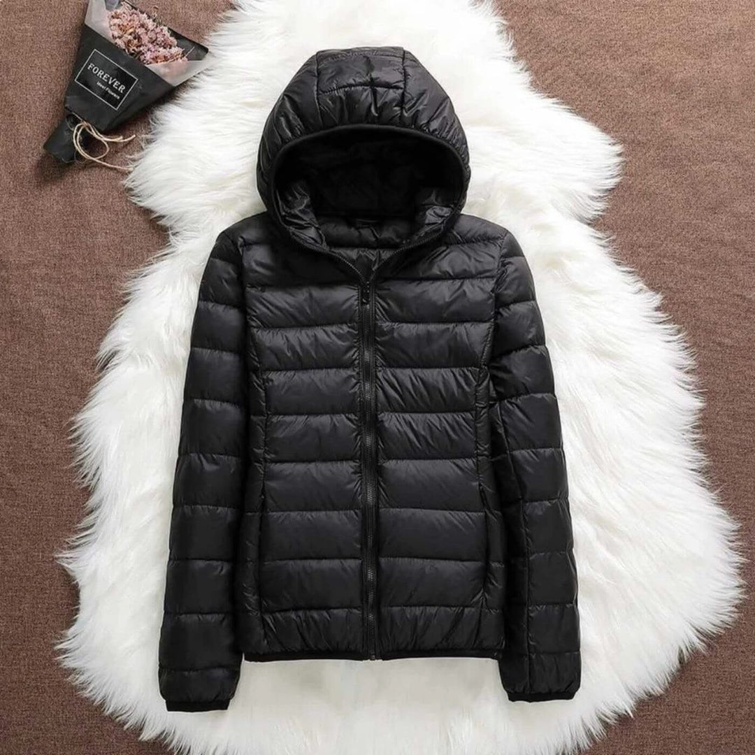 Cleo — Quilted Jacket, Rosewood Virginia