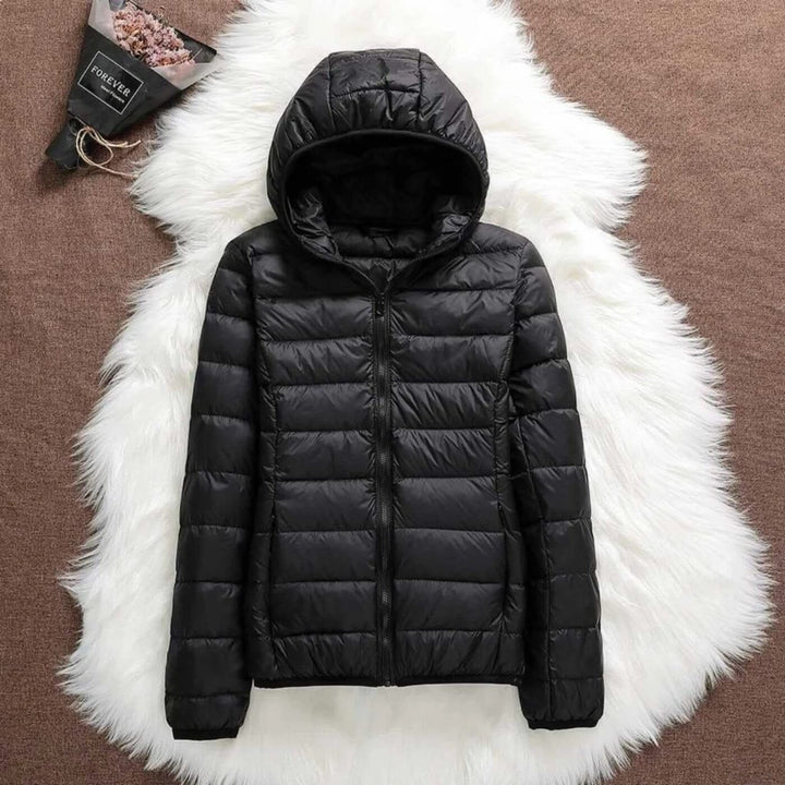 Cleo — Quilted Jacket, Rosewood Virginia