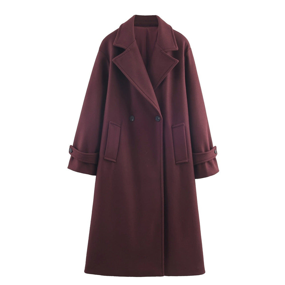 Daphne — Oversized Wool Coat (2), Rosewood Virginia