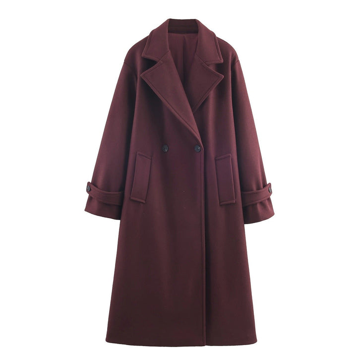 Daphne — Oversized Wool Coat (2), Rosewood Virginia