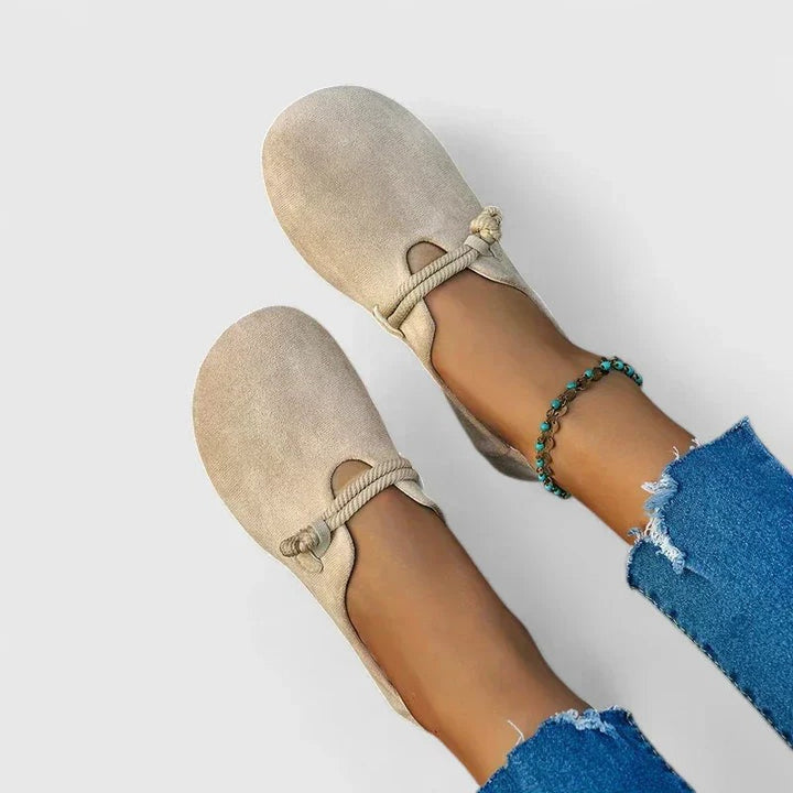 Delphinie — Cushioned Suede Loafers (4), Rosewood Virginia