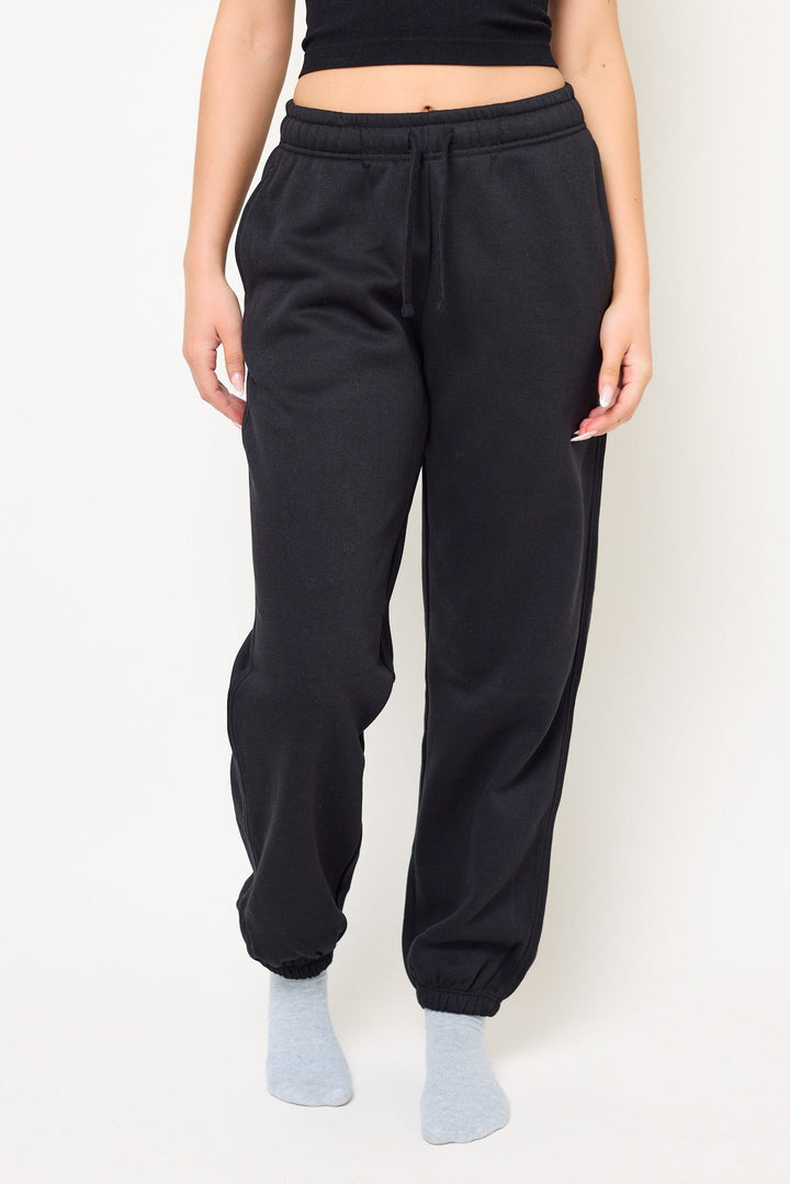 Elodie — Cosy Fleece Sweatpants with Drawstring Waist, Rosewood Virginia