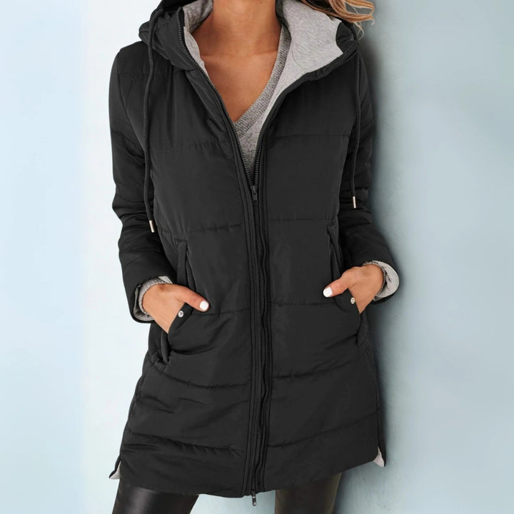 Faye — Hooded Light Quilted Jacket (7), Rosewood Virginia