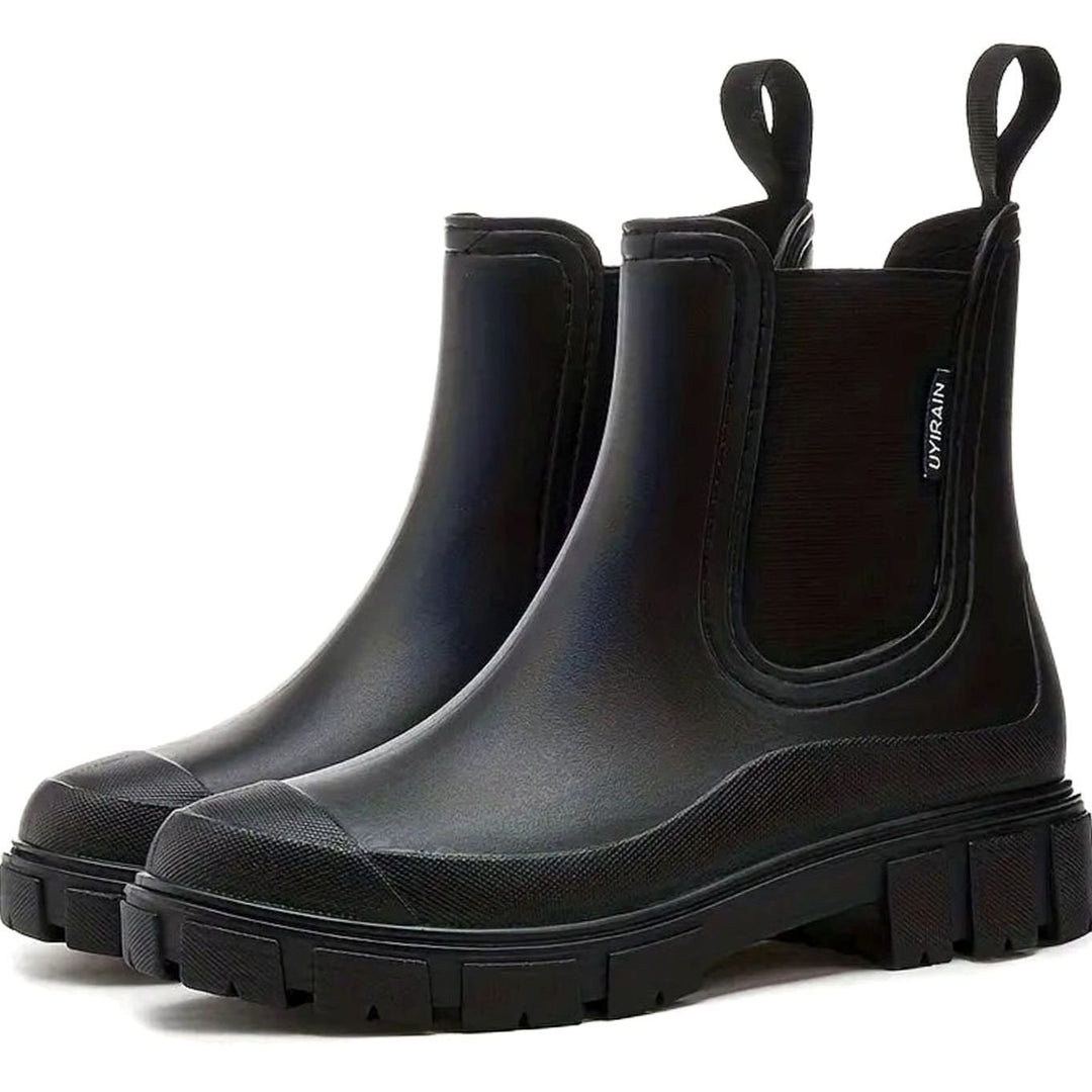 Florentine — Waterproof Slip On Chelsea Ankle Boots (6), Rosewood Virginia