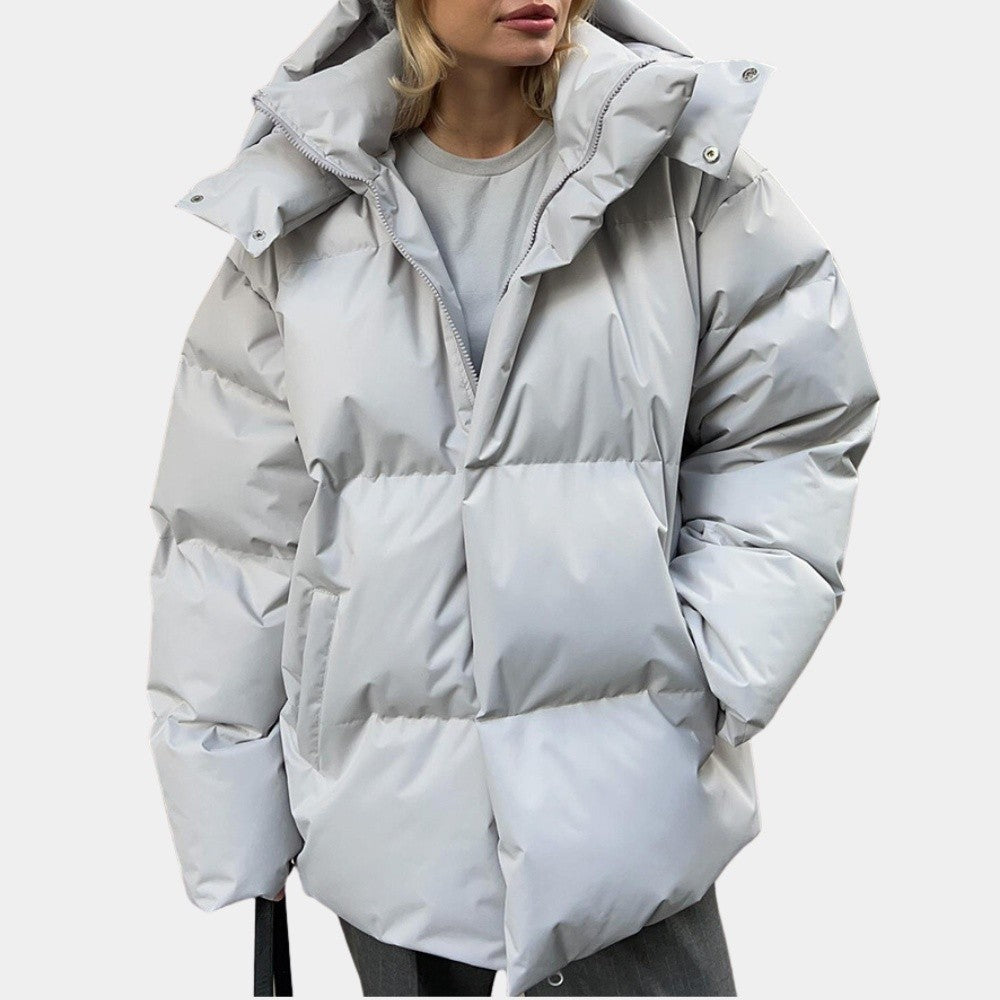 Gemma — Oversized Light Quilted Jacket (2), Rosewood Virginia