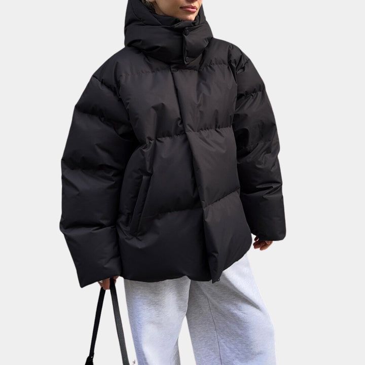 Gemma — Oversized Light Quilted Jacket (3), Rosewood Virginia