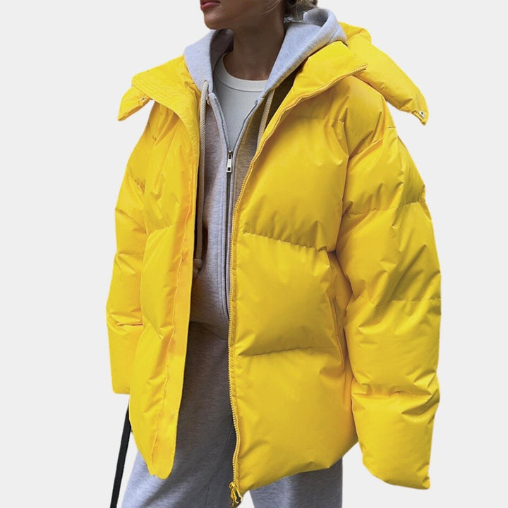 Gemma — Oversized Light Quilted Jacket (4), Rosewood Virginia