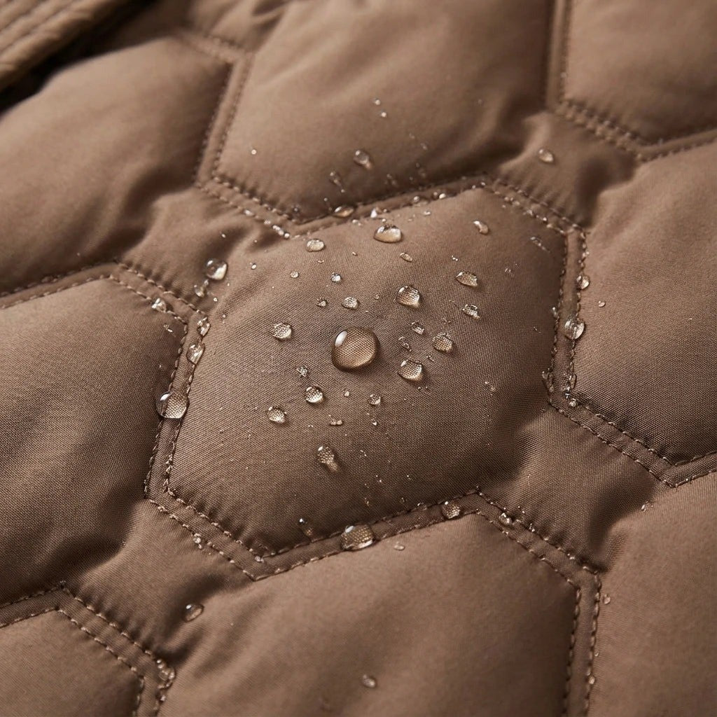 Giselle — Warm Longline Hooded Down Coat (7), Rosewood Virginia