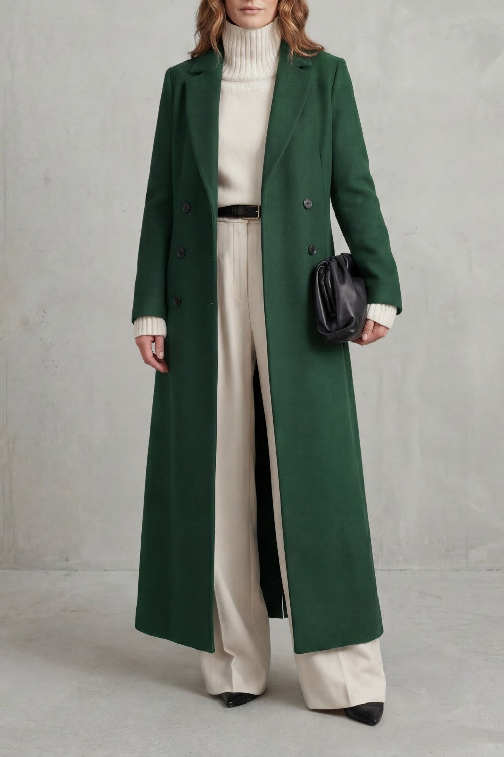 Hermione — Warm Long Wool Coat (11), Rosewood Virginia