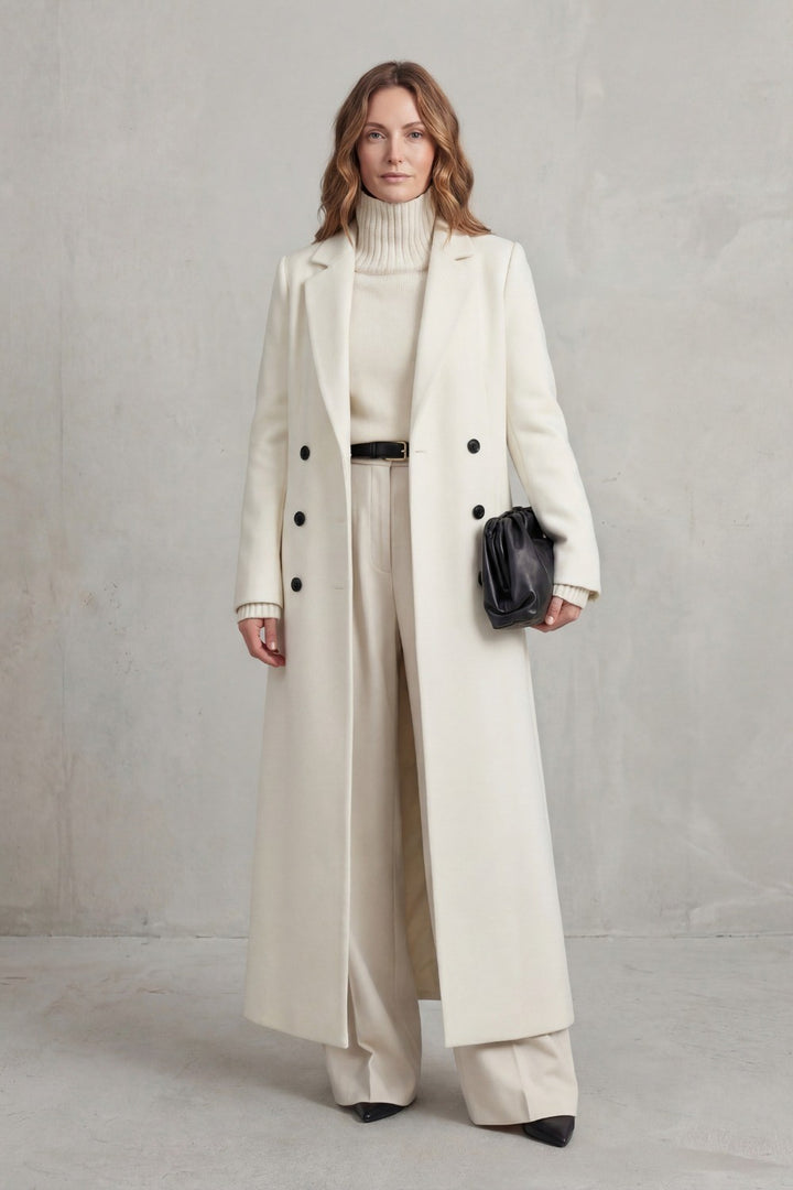 Hermione — Warm Long Wool Coat (14), Rosewood Virginia