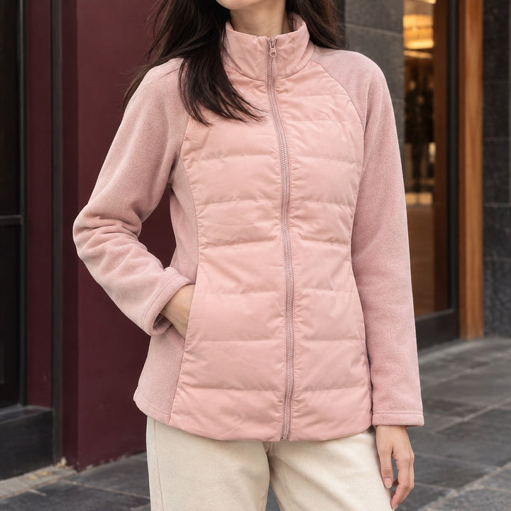 Holly — Soft Light Quilted Jacket, Rosewood Virginia