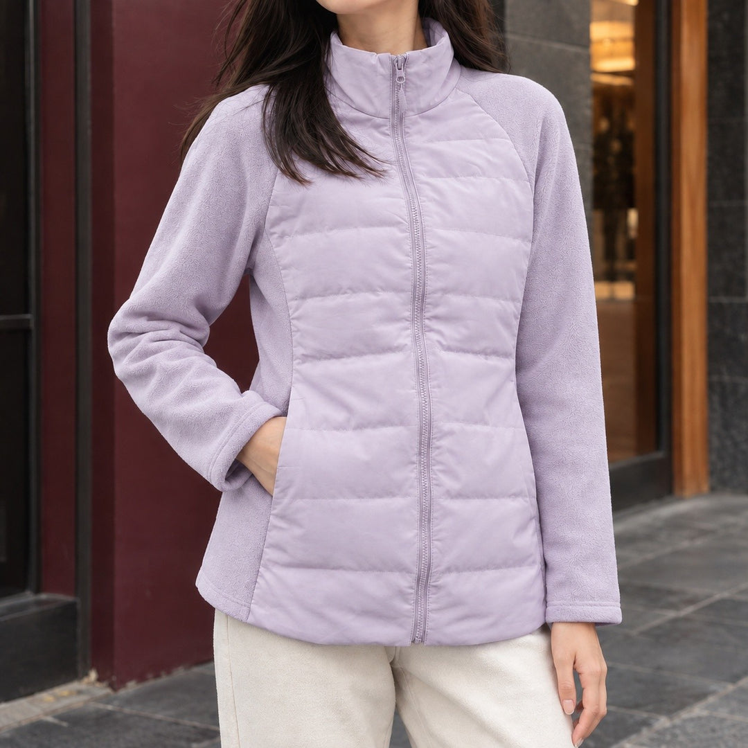 Holly — Soft Light Quilted Jacket (3), Rosewood Virginia