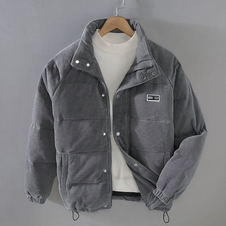 Hyacinthe — Corduroy Padded Puffer Jacket (2), Rosewood Virginia