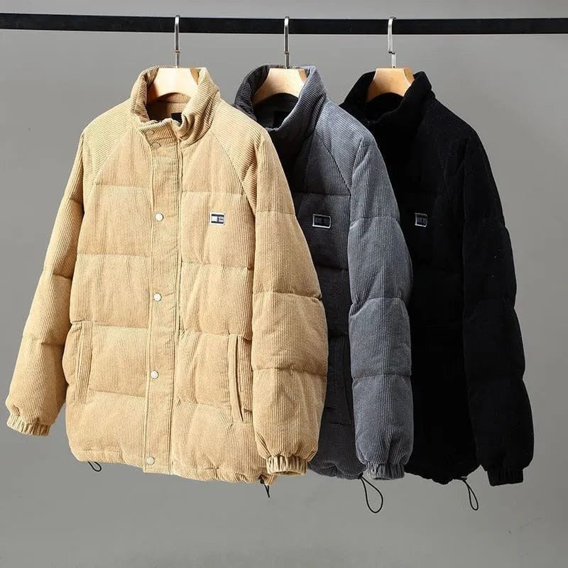Hyacinthe — Corduroy Padded Puffer Jacket (5), Rosewood Virginia