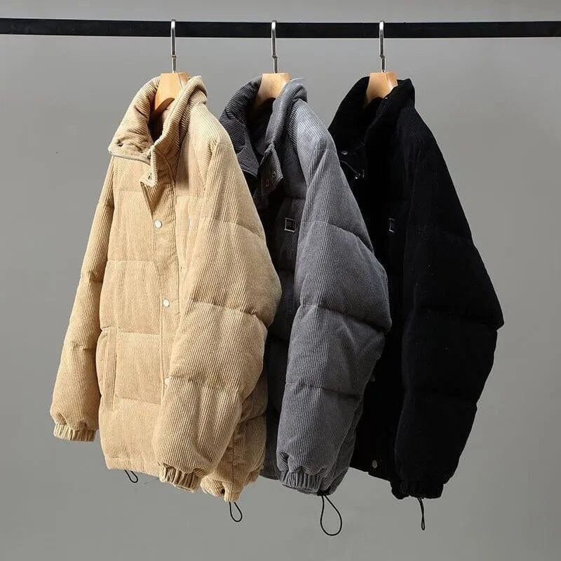 Hyacinthe — Corduroy Padded Puffer Jacket (6), Rosewood Virginia