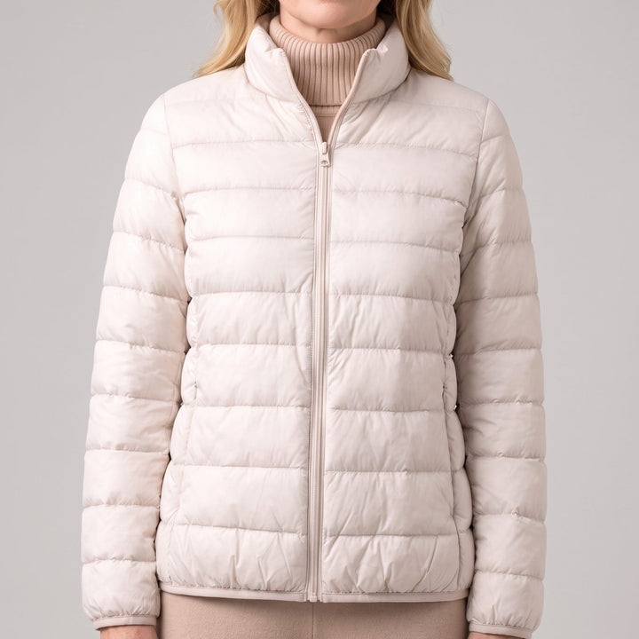 Iris — Packable Light Quilted Jacket, Rosewood Virginia